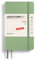 LEUCHTTURM1917 370575 Wochenkalender Pocket (A6) 2025, Softcover, Salbei, Deutsch