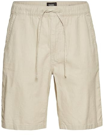 camel active Herren Chino Shorts mit elastischem Bund Beige, menswear-35IN