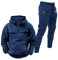 Damen Jogginganzug, Herren Outfit Komplett Set, Tracksuits, Fussball Trainingsanzug, Freizeitanzug Damen Modern, Treninganzug Set, Winter Jogginganzug