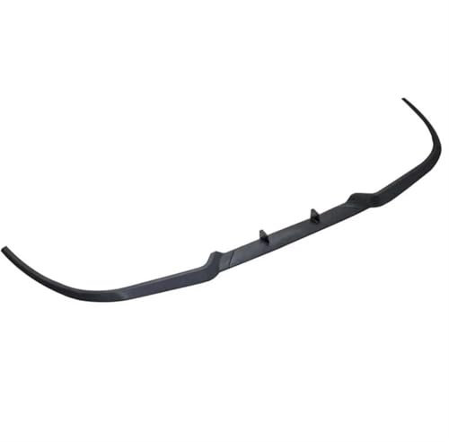 YAKISA Spoiler Avant pour Fiat Bravo, Noir, Plastique, Peinture Brillante, Becquet Lèvre Pare-Chocs Avant