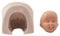 Puppenkopf Form | Silikonform Für Menschliches Gesicht - Harzgießformen | Puppenkopf Form | Silikonpuppengesichtsform | Stamp