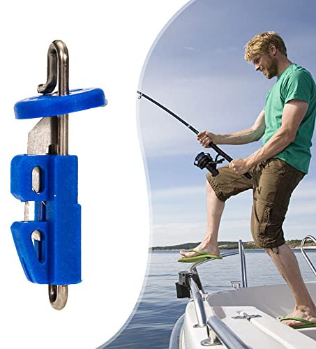 KOBONA 10Pcs Fishing Bait Clip Multifunction Fishing Hook Quick Release Clips Portable Hook Quick Decoupling Device for Fishing