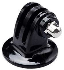 1/4 Tripod Action Camera Mount Monopod Adapter 12 11 10 Sjcam DJI Osmo Action 4 3(1pcs Black)