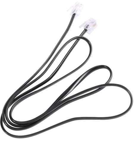 Jrifedptry Cavo telefonico RJ11 6P4C ADSL modem 1 metro