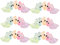 KOMBIUDA 30stücke Miniature Flamingo Figuren Nachtleuchtende Resin Deko Für Garten Büro Und Tischdekor Und Geschenkidee Für