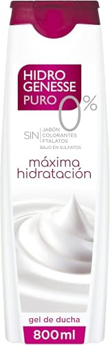 Hidrogenesse - Gel Baño - Máxima Hidratación - 800 ml (Paquete de 6)