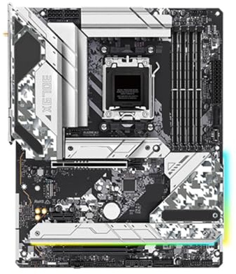 For X670E STEEL LEGEND Motherboard AMD X670 Support 7900 7800X3D 7700 7600X 7500F CPU DDR5 7200MHz M.2 ATX AM5 Board For ASRock, for computers