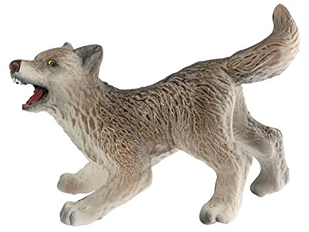 Bullyland 63394 - Spielfigur, Wolfwelpe, ca. 6,5 cm