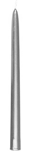 Duni Spitzkerzen silber, 2 x 26 cm, 10 Stück