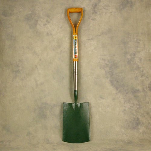 Bulldog Premier Digging Spade Flat Treaded Ash YD Handle 28
