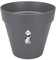 elho Loft Urban Rund 60 - Blumentopf für Außen - Ø 58.0 x H 54.0 cm - Schwarz/Anthrazit