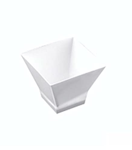 COPPETTE PLASTICA Pagoda 120CC 25PZ Bianco - Finger Food DEGUSTAZIONE Bicchieri