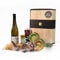Schwarzwald Metzgerei - Geschenkset Vesper mit verschiedenen Wurtsspezialitäten, einem Gourmet-Senf und hervorragenden Weißwein - 8-teilig