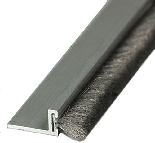 Bürstendichtung BAK 15 mm x 100 cm Türbürste Türdichtung Glasdichtung