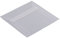 100 Stück, Transparente Briefumschläge, 125 x 125 mm, Haftklebung mit Abziehstreifen, Gerade Klappe, 90 g/qm Offset, Ohne Fenster, Weiß (Transparent-Weiß), Blanke Briefhüllen