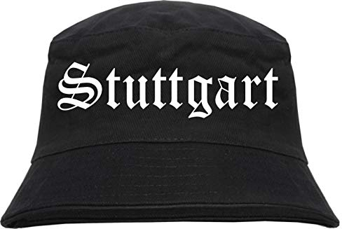 HB_Druck Stuttgart Fischerhut - Bucket Hat L/XL Schwarz