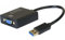 Dexlan Carte Graphique Externe (Adaptateur) USB 3.0 vers VGA
