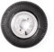 Komplettrad 8 Zoll - 4.80/4.00-8 Reifen + Felge - Französische Teilung: 4x115