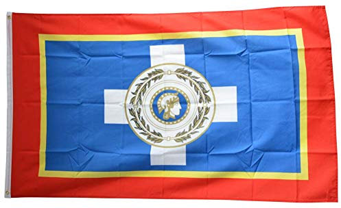 Flaggenfritze® Flagge/Fahne Griechenland Stadt Athen - 90 x 150 cm