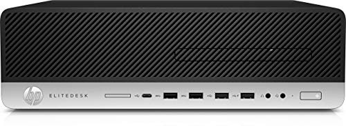 HP EliteDesk 800 G4 Small Form Factor PC Core i7 (8700) 3.2GHz 16GB 1TB SSD DVD-Writer LAN Windows 10 Pro (Certified Refurbished)