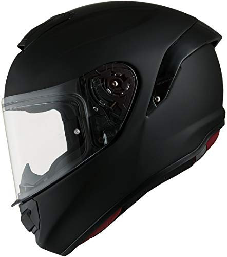 Vemar Hurricane Solid Motorradhelm Schwarz Matt XXL