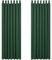 Deconovo Vorhänge Gardinen Verdunklung Schlaufenvorhang lichtundurchlässig Dicke Thermovorhang Kälteschut Hitzeschutz, 200x140 cm(HöhexBreite), Waldgrün, 2er Set
