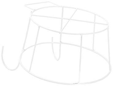 Cabilock 1pièce Étagère pour Plantes Support De Pot Rond Suspendu pour Balcon Et Jardin Décoration Pratique Blanc De Diamètre