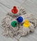 Socket Push 6pcs pk Plastic TWINE Cotton Mop Head Jumbo Large Mop Thick Absorbent Yarn For Everyday Home/Work Commercial Mop Heads for Heavy Duty long lasting (16oz 350g x-Large)
