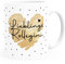 SpecialMe® Kaffee-Tasse Herz Danke Geschenk Lieblingsmensch Alltagsheld Berufe Spruch Schrift Lieblingskollegin weiß Keramik-Tasse