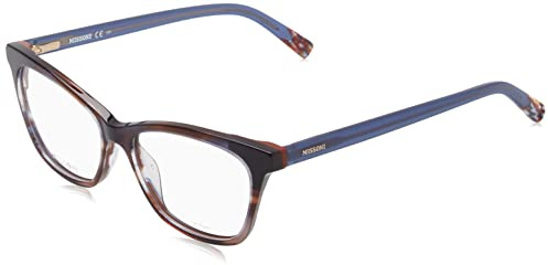 Brillen MISSONI MIS 0101 IWF HORN BROWN BLUE 53/15/145 Damen