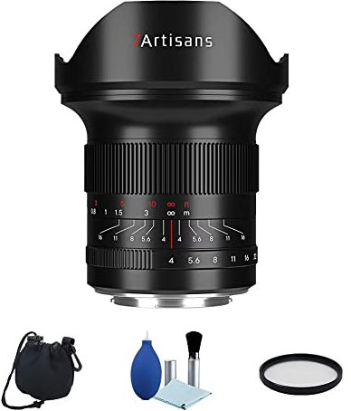 7artisans 15mm F4 Full Frame Fisheye Camera Lens 114° Ultra Wide Angle Manual Fixed Focus Lens for Nikon Z Mount Mirrorless Camera Z6 Z7 Zfc Z6 MarkII Z7MarkII Z50
