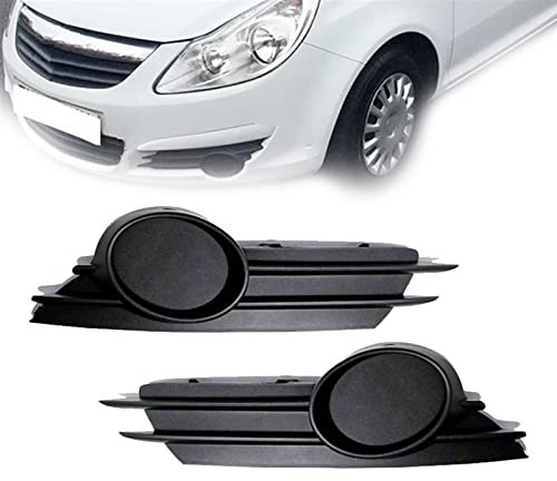 FORREC Griglie Anteriori per Opel per Corsa D 2006 2007 2008 2009 2010 2011 Auto Paraurti Anteriore della Luce di Nebbia Griglia di Copertura