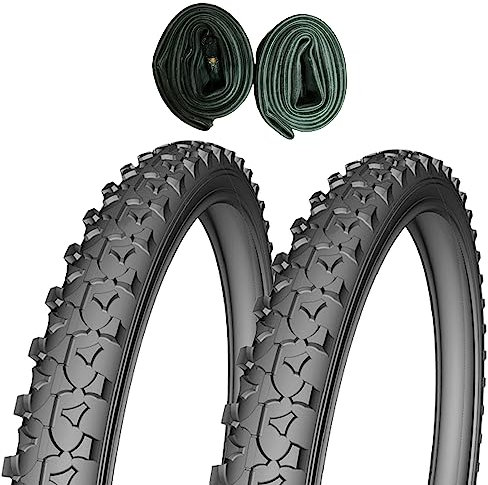 2 Cubiertas Bicicleta Infantil 14x1.75 + 2 cámaras AV