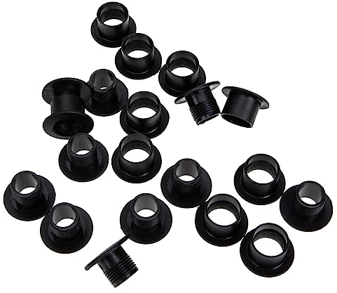 BESPORTBLE 10 Paar Tischfußball-Zubehör Lagergriff Tischkicker Couchtisch Desktop-Zubehör Tischfußball-Zubehör Universal-Stangenlager Tischfußball-Stangenlager Schwarz