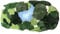 THRILRUG 3D-Moos-Teppich, rutschfest, Badematte, getufteter Teppich, ultraweich, waschbar, Kinderspiel, Pflanze, Blätter, geformt, Kinder, Haustiere, Bodenmatte für Schlafzimmer (Moss Lake, 52x88cm)