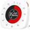Visueller Wiederaufladbarer Timer - Digital Kurzzeitmesser Mit 4 Alarmmodi, Verbesserter 60 Minuten Count-up und Countdown für Kinder Lernen Erwachsenenarbeit Küche Kochen (Weiss)