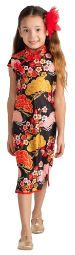 Dress Up America Robe Chinoise Pour Filles - Robe Du Nouvel An Chinois - Costume Traditionnel Qipao