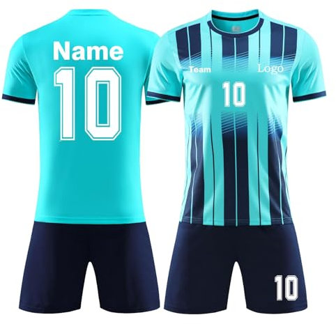 Maillot de football personnalisé pour enfants et adultes, ensemble de football, personnalisez votre nom, numéro, logo de l'équipe