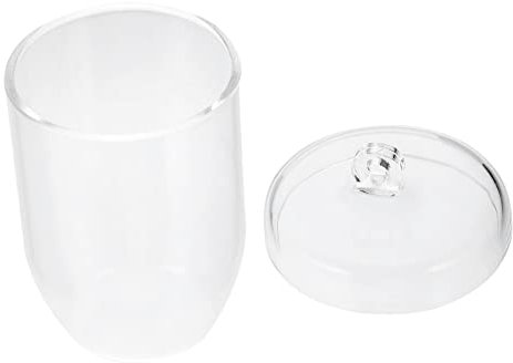 OUNONA Quarztiegel mit Bogenförmiger Ausgießöffnung mit Deckel 30ml Hochpräzise Schmelzbecher aus Quarz für Laborbedarf und Edelmetallschmelze