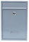 DKPLOE Buzon Exterior Acero INOX, Compacto con Cerradura Antirrobo Caixa Correio Estructura Estable Fácil de Limpiar Adecuada para Uso en La Oficina Empresa Escuela Y Hogar(Plata)