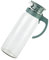 CIYODO botella de agua fría botella frigorifico botella para frigorifico garrafas jarra de vidrio para el hogar jarra de agua fría vidrio de cuarzo Green
