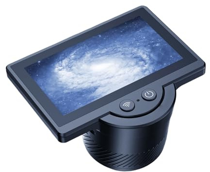 Goshyda Camera da 4,3 Pollici per Occhio Elettronico WiFi, Telescopio HD e Accessorio per Microscopi, Imaging 1080p con connettività Wireless per la Visualizzazione in Tempo Reale