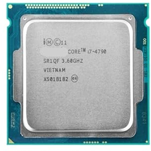 Processore CPU Core i7 4790 quad-core da 3,6 GHz, 8 MB di cache TDP 84 W SR1QF desktop LGA 1150