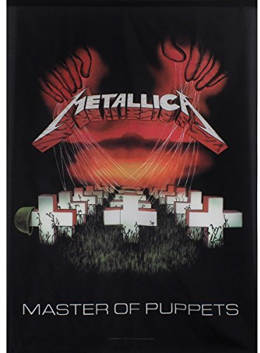 Metallica Bandera Tela Master of Puppets Portada Producto Oficial