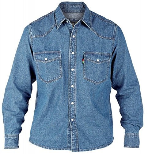 Mens Denim Shirt (Large)