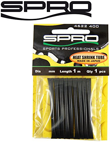 Spro Pike Fighter Heat Shrinktube 1m - Schrumpfschlauch für Vorfach zum Schutz von Hülsen & Knoten, Gummischlauch für Vorfächer