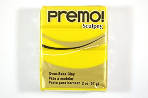 Premo Sculpey Polymer Clay 2oz-Zinc Yellow Hue