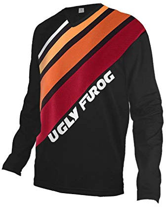 UGLY FROG Artikel Sport Cycling Element MX Jersey Enduro Cross Motorrad Motocross/MTB/Mountain Bike Wear Downhill Rundhals Shirt Herren Langarm Frühjahr Style