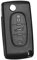 Heart Horse Coque de Rechange pour clé à Distance avec 3 Boutons Motif Cheval en Forme de cœur pour Peugeot 107 207 307 407 607 208 308 408