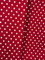 Baumwollstoff Punkte 9mm, Breite 145 cm, 9 Farben (Rot, 50cm)